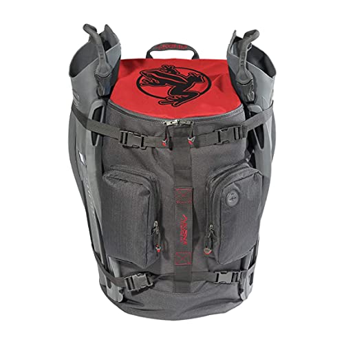 AKONA Globetrotter All-in-One Carry-On Backpack - color: Red