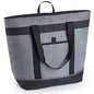 Jumbo Insulated Cooler Bag (Gray) with HD Thermal Insulation - Premium, Collapsible Soft Cooler Makes a Perfect Insulated Grocery Bag, Food Delivery Bag, Travel Insulated Bag, or Beach Cooler Bags - color: Gray
