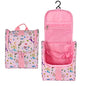 Remobia Hicol Cute Cartoon Hanging Kids Toiletry Bag Children Travel Cosmetic Makeup Organizer Wash Bag Shower bag Over Night Bag Camping Shaving Kit Bag for Boys & Girls (Mermaid Pink) - color: Mermaid Pink