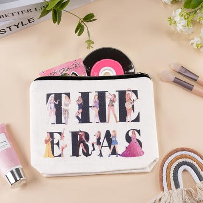 Singers Merch Makeup Bag, Music Lovers Gifts for Women, Music Fan Album Inspired Gift, Waterproof Travel Toiletry Cosmetic Organizer Zipper Pouch, Birthday Christmas Gifts for Girls Women Music Fans - style: Singer Bag