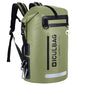 48cans Large Cooler Backpack Insulated Waterproof for Men Women Insulated Backpack Cooler Leak Proof Waterproof for 12 Hours Cooling for Camping Picnic Hiking Beach Travel Kayaking - color: Armygreen
