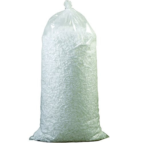 Partners Brand P7NUTSW Loose Fill Packing Peanuts, 7 Cubic Feet, White - style: White