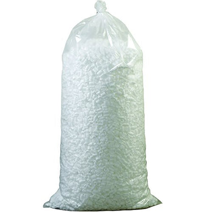 Partners Brand P7NUTSW Loose Fill Packing Peanuts, 7 Cubic Feet, White - style: White
