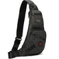 NICGID Sling Bag Chest Shoulder Backpack Crossbody Bags Casual Daypack for Men Women - color: Black-1