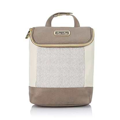 Itzy Ritzy Insulated Bottle Bag – Keeps Bottles Warm or Cool - Holds 3 Bottles & Features Interior Pocket for Ice Pack (Not Included), Vanilla Latte - color: Vanilla Latte