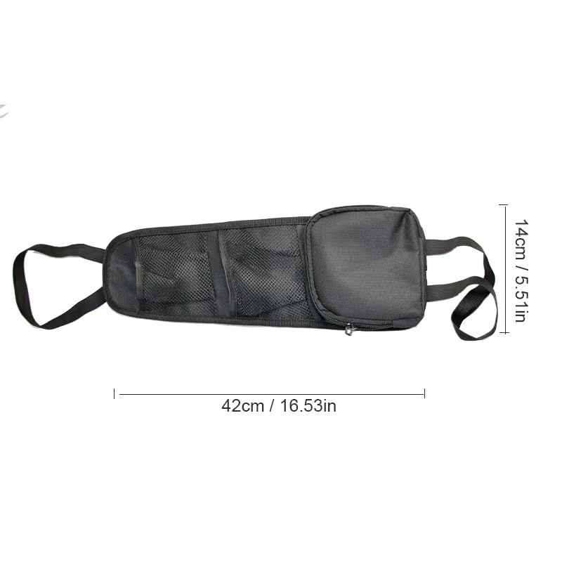 Car Seat Organizer with Multiple Pockets | Hanging Storage Bag, Durable Mesh Seat Back, Multi-Function Pockets, For Baby, Kids, Travel