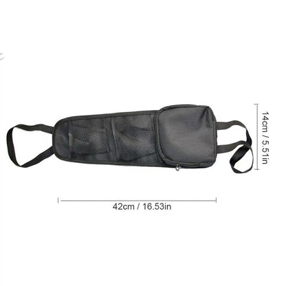 Car Seat Organizer with Multiple Pockets | Hanging Storage Bag, Durable Mesh Seat Back, Multi-Function Pockets, For Baby, Kids, Travel