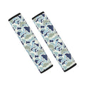 2pcs Car Seat Belt Cover Pads Soft Anti-Slip Blue Fish Camo Shoulder Strap Protects Universal Fit for All Cars and Backpack for a More, Easy to Install - color: Blue Fish Camo