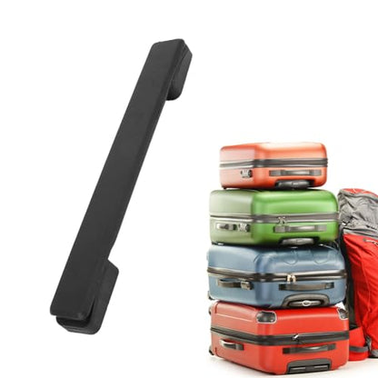 Tiiyee Luggage Handle, Plastic Suitcase Handle Replacement Soft Pull Repair Carry Strap Grip Spare Fix Holders Hardware Accessory Part for Black Boxes Cases Black Tone Old Broken 20cm Length