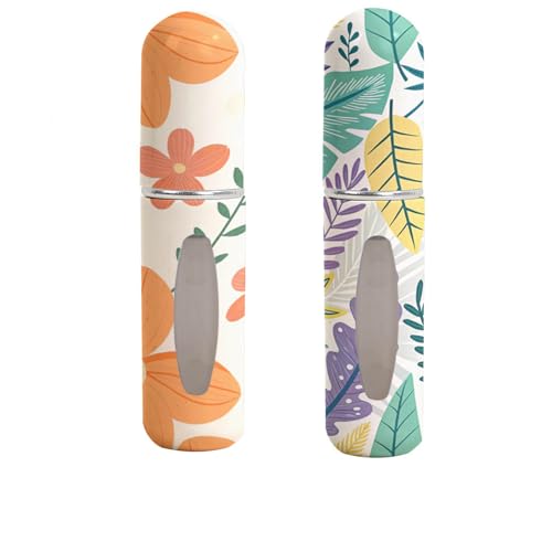5ml Perfume Atomiser Refillable Bottles Portable Mini Spray Travel Bottle Easy to Refill Empty Atomizer Bottle for Purse Handbag Pocket Luggage,Bright Color (Bohemia) - color: Bohemia