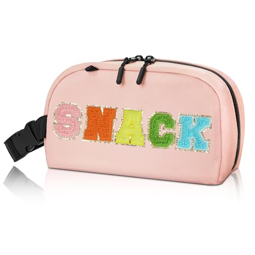 Cerbonny Mini Cooler Bag, Freezable Lunch Bag & Snack Bag, Insulated Bag for Travel/Work/School, Small Cooler Lunch Box with Detachable Gel Packs - color: Pink - Snack