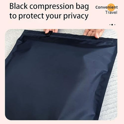 Compression Bags - Compression Travel Bags for Luggage - Large Capacity Roll-Up Space Saver Organizers Storage for Home Backpack Clothing Suitcase Kitchen