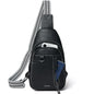 LATMAP 7L Sling Bag for Women Men Leather Small Sling Backpack Daypack Anti Theft Fanny Pack Crossbody Purse Travel - color: Regular Size-black