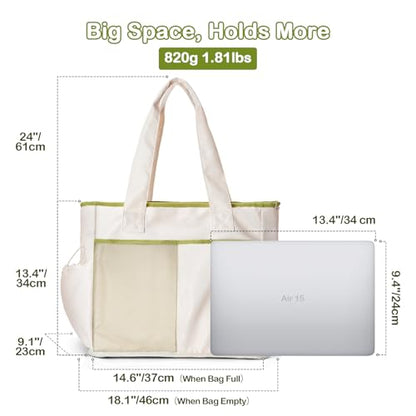 Odoland Soft Cooler Bag - Leakproof & Insulated, 2-in-1 Collapsible Design, Dry/Wet Separation, Large Soft Sided Cooler with Multi-Pocket Design for Beach, Picnic, Camping, Day Trip, Family Size - color: White Green