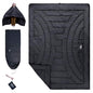 iClimb 3M Thinsulate Insulation Warm Camping Blanket Ultralight Compact - color: Black, size: 72.8” × 55”, 1 lb