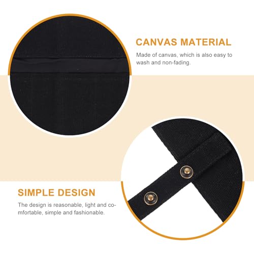 GALPADA Canvas Folding Watch Storage Bag, Travel Watch Organizer Pouch with Multifunctional Roll-up Design, Portable Foldable Jewelry Reel Packing Case for Men and Women
