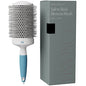 Round Brush for Blow Drying - Extra Large Ceramic Ion Thermal Barrel for Precise Styling and Maximum Volume - Lightweight Hair Brush for Smooth Manageable Hair (Bristle 3.4 in, Barrel 2.5 in) - size: 2.5 Inch