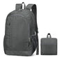 Ultra Lightweight Packable Hiking Backpack Small Foldable Travel Hiking Camping Daypack Casual Outdoor Day Bag for Men Women 25L - color: Gray
