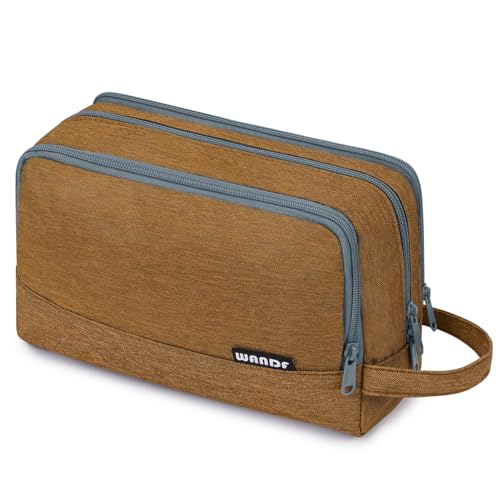 Toiletry Bag for Men Hanging Dopp Kit Water Resistant Shaving Bag Small Toiletry Bag for Traveling (Earthy Yellow) - color: Earthy Yellow