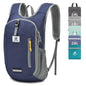 SKYSPER 10L Hiking Backpack Small Foldable Daypack Packable Lightweight Hiking Daypack Travel Day Pack for Women Men - color: Darkblue