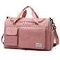 New men's and women's splash proof sports hand travel fitness shopping weekend camping overnight bags. (Pink 2) - color: Pink 2