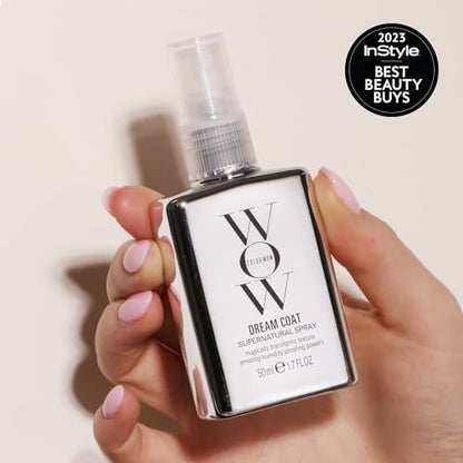 COLOR WOW Dream Coat Supernatural Spray – Keep Your Hair Frizz-Free and Shiny No Matter the Weather with Award-Winning Anti-Humidity Treatment - size: 6.7 Fl Oz (Pack of 1)