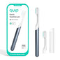 Quip Metal Sonic Electric Toothbrush for Adults - Time Travel & Soft Bristles with Travel Case & Replacement Brush Head - 3 Month Battery Life, Twilight Faded Blue - color: Twilight Faded Blue