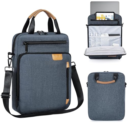 15 inch Laptop Sleeve Bag,Padded Protective Travel Carrying Case for New 15"/15.3" MacBook Air M5 M4 M3 M2 2026-2023,Dell XPS 15 Plus,15 Inch Surface Laptop 7/6/5/4/3,Galaxy Tab S9 Utra 14.6" - color: Blue, size: 15 Inch