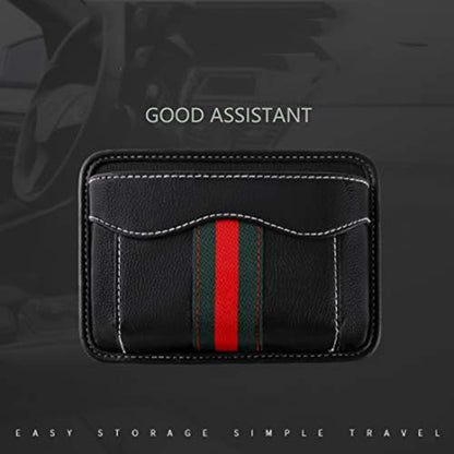 Car Side Pocket Organizer, Auto Seat Pockets PU Leather Pen Phone Holder Tray Pouch Used for Car Door, Window, Console, Seat -Fits to Organize Document, Registration, Notepad, Gadgets, Pen