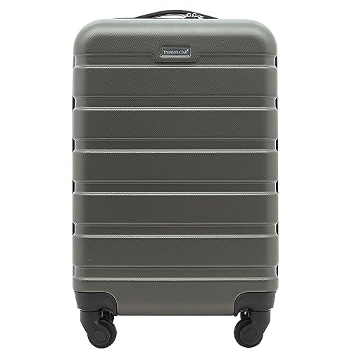 Travelers Club Harper Luggage, Charcoal, 20-Inch Carry-On - color: Charcoal, size: 22-Inch
