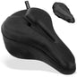 APECYC Bike Seat Cushion Gel Padded Saddle Cover for Men Women - Extra Padding Soft Comfort Bicycle Seat Cushion for Peloton, Stationary, Spin, Mountain, Road, Ebike - size: Narrow