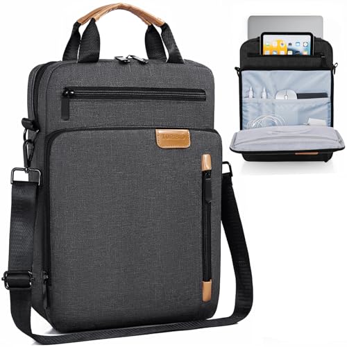 Laptop Sleeve Bag, Padded Carrying Case for MacBook Pro M3/M2 14" /13", MacBook Air 13.6" M3/M2 2024/2022, Surface Pro AI PC/9/8 13",Protective Bag with Accessory Pocket - color: Grey, size: 13.3-14 Inch