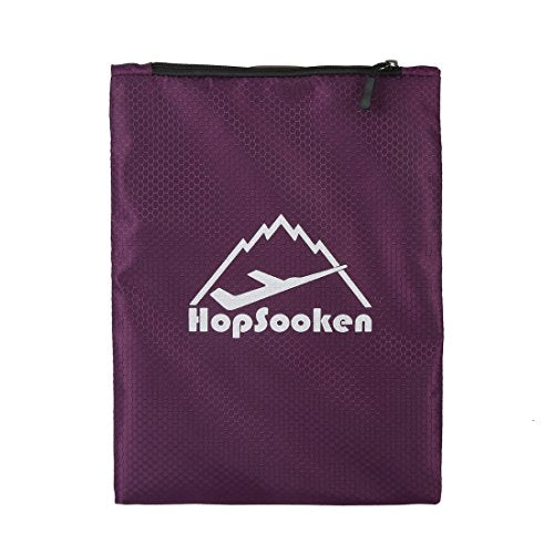 5 Set Packing Cubes for Travel Large Suitcase Luggage Organizer Bags Travel Accessories Vacation 4 Cubes 1 Laundry Pouch Bag - color: Purple