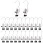 22PCS Boot Hanger Clips, Laundry Clothes Hanging Hooks for Closet Organizers and Storage, Legging Yoga Pants Clamps for Boot Pants Jeans Hats Towel Doll