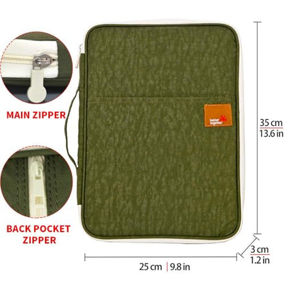 mygreen Universal Travel Gear Organizer/Electronics Accessories Bag/Document File Bag - color: Olive Green