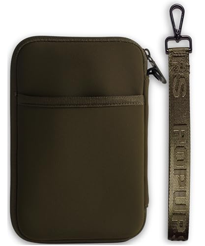 POPUPS Passport Travel Wallet for Women - Large Multiple Document Organizer and Holder with Wristlet - Safari Green - color: Safari