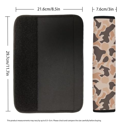 Duck Camo Car Seat Belt Cover Safety Belt Cover Anti-Slip Shoulder Strap Protects 2 PCS Comfortable Driving Universal Auto Seat Straps Fit for Vehicle, Truck, SUV - color: Duck Camo