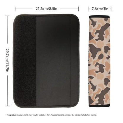 Duck Camo Car Seat Belt Cover Safety Belt Cover Anti-Slip Shoulder Strap Protects 2 PCS Comfortable Driving Universal Auto Seat Straps Fit for Vehicle, Truck, SUV - color: Duck Camo