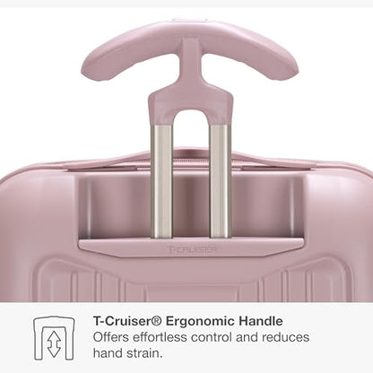 Traveler's Choice Ultimax II Polycarbonate Hardside Luggage with Spinner Wheels, Pink, 29-Inch Large Luggage - color: Pink, size: 29-Inch Large Luggage