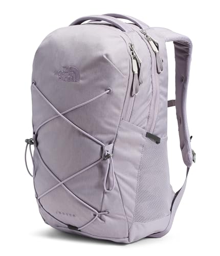 The North Face Women's Jester Everyday Laptop Backpack - Commuter Travel Bag, Laptop Sleeve, Water-Repellent, Minimal Grey Dark Heather/Minimal Grey-NPF, One Size - color: Minimal Grey Dark Heather/Minimal Grey-npf