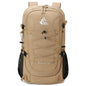 Bseash 40L Waterproof Hiking Camping Backpack with Rain Cover, Outdoor Sport Travel Bag Daypack for Climbing Skiing Cycling (Khaki) - color: Khaki