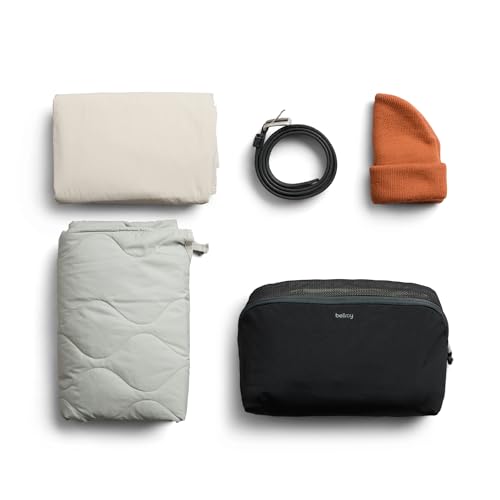 Bellroy Packing Cube 6L (Organizer Packing Pouch with Internal Zip Pocket and Durable, Lightweight Design) - Black - color: Black