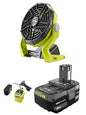 18-Volt ONE+ Cordless Hybrid Floor Dryer Fan 4.0 Ah LITHIUM+ Battery & Charger