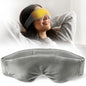 Akakios Heated Eye Mask for Dry Eyes, Microwavable Moist Heat Weighted Eye Masks Warm Compress for Dark Circles and Puffiness, Relief Stye Treatment, with Washable Cover(Gray) - color: Gray