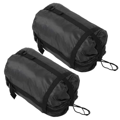 Compression Stuff Sack, 2PCS Compression Sack for Sleeping Bag, Nylon Sleeping Bag Stuff for Camping Hiking Backpacking Travel