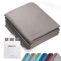 PROIRON Foldable Yoga Mat 0.24"/0.16" for Home Workout & Travel, Non Slip Travel Yoga Mats with Carry Bag, Packable Yoga Mat for Home Gym, Pilates, Fitness,Stretching - color: (0.24" TPE) Brown