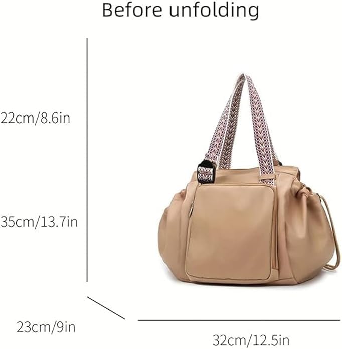 Everyday Bag Tote for Women Large Capacity with 15 Compartments Travel Work Shoulder Bag Convertible Diaper Backpack Organizer Water-Resistant Lay-Flat Hospital Essentials for Teacher Work Daily Use