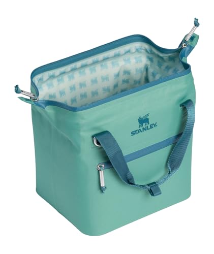 Stanley All Day Julienne Soft Cooler Bag and Lunch Box | Insulated Travel Bag with Zipper | BPA-Free - color: Spring Green, style: Mini