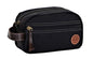 Timberland Men's Toiletry Bag Canvas Travel Kit Organizer - color: black