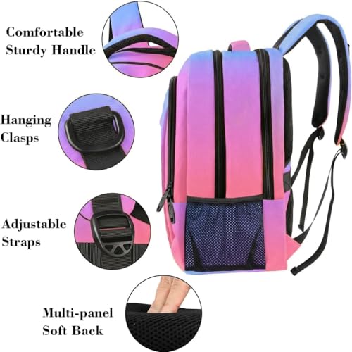 MATEIN Fashion Laptop Backpack 15.6 Inch, Anti Theft Slim Travel Backpack, Water Resistant Computer Bag for Men & Women - color: Tie-dye, size: 15.6 Inch